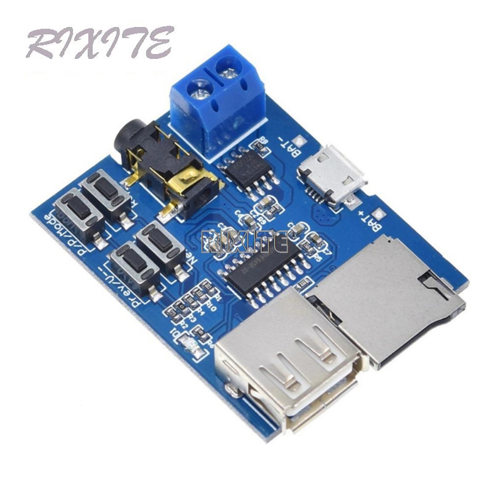 Headphone Amplifier Dac - TF بطاقة U القرص MP3 تنسيق